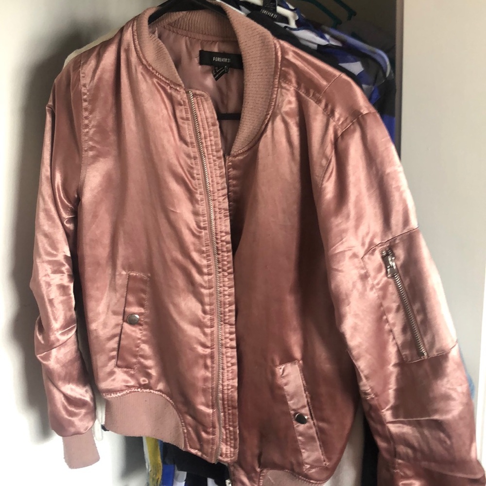 pink jacket